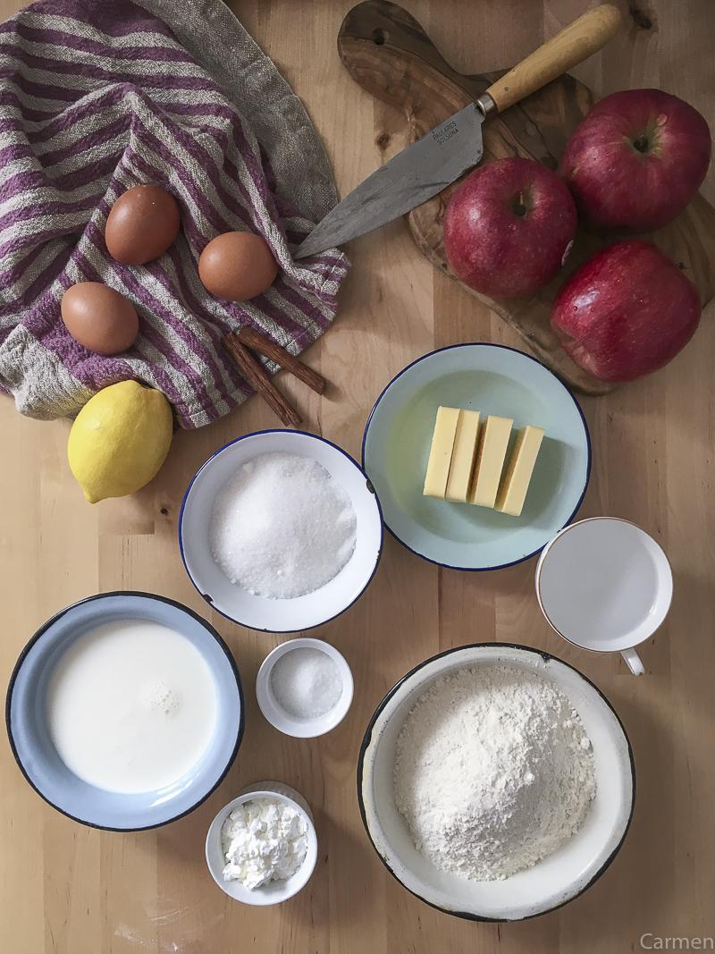 Tarta de manzana clásica pap1