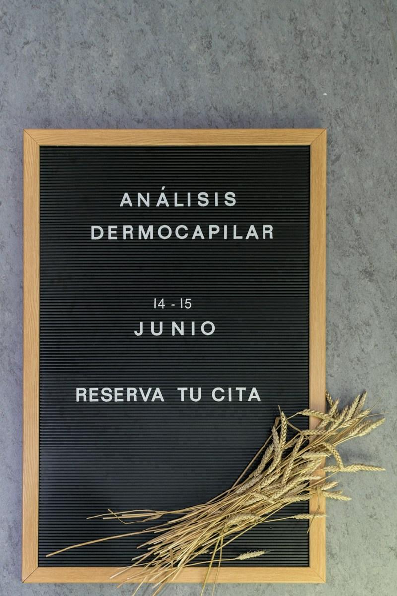 Cortina de flores para un escaparate de verano