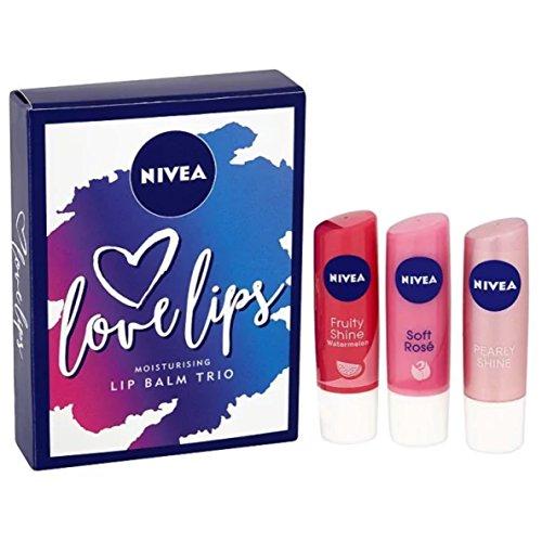 Nivea amor labios Moisturing Lip Balm Trio
