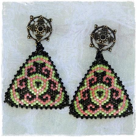 Pendientes Ethnic Triangle