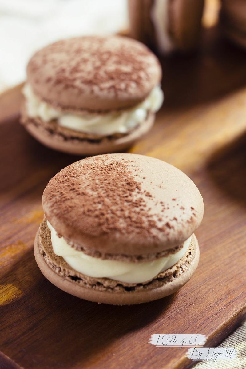 macarons de tiramisu