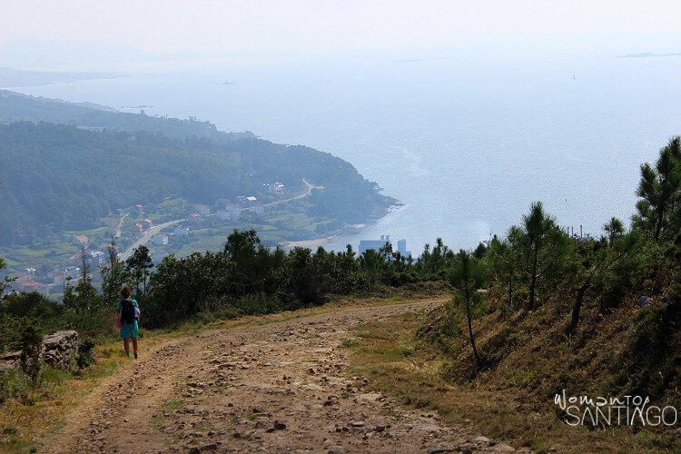 Vistas de la Ría de Corcubión