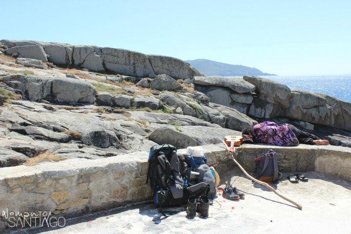 peregrino descansando