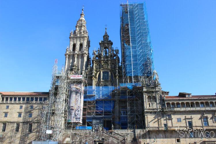 Fachada de la Catedral de Santiago de Compostela