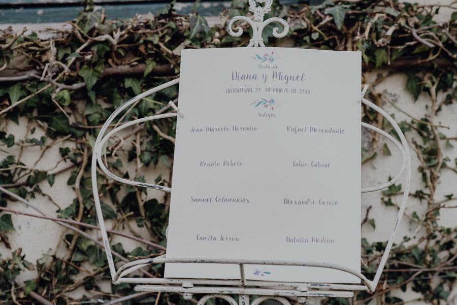 BODA EN LA NIEVE, Boda de invierno, decoración de bodas, boda en Segovia, Destination Wedding Spain, bodas Tu Día Perfecto, hoja firma de testigos, papelería a medida