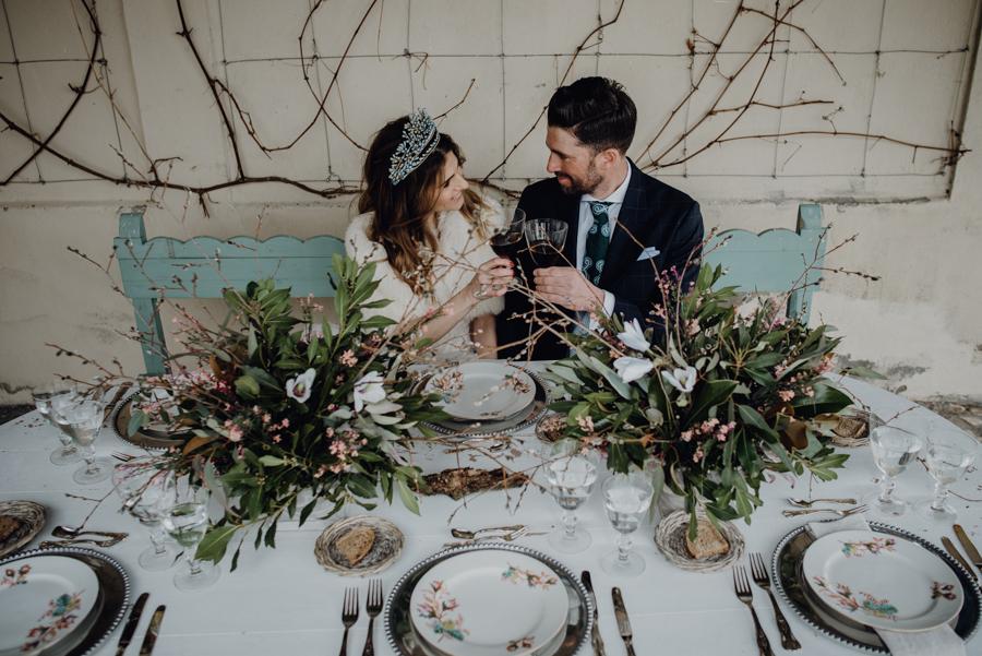 BODA EN LA NIEVE, Boda de invierno, decoración de bodas, ceremonia civil en el campo,boda en Segovia, Destination Wedding Spain, bodas Tu Día Perfecto