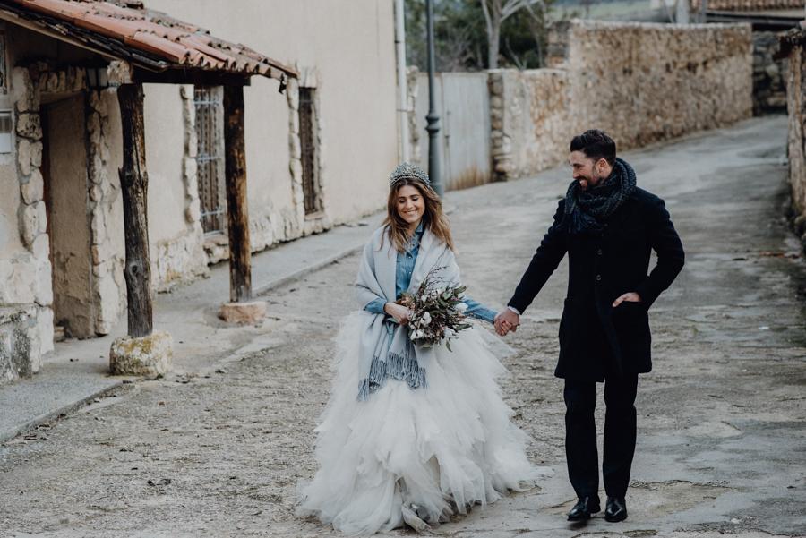 BODA EN LA NIEVE, Boda de invierno, decoración de bodas, ceremonia civil en el campo,boda en Segovia, Destination Wedding Spain, bodas Tu Día Perfecto,