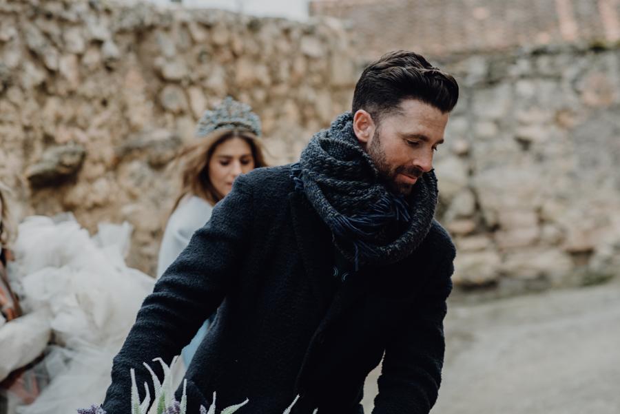 BODA EN LA NIEVE, Boda de invierno, decoración de bodas, ceremonia civil en el campo,boda en Segovia, Destination Wedding Spain, bodas Tu Día Perfecto,