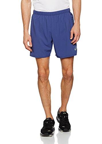 Asics Hombre oberbekleidung 5 pulgadas Pantalones Cortos Azul negro Talla:small