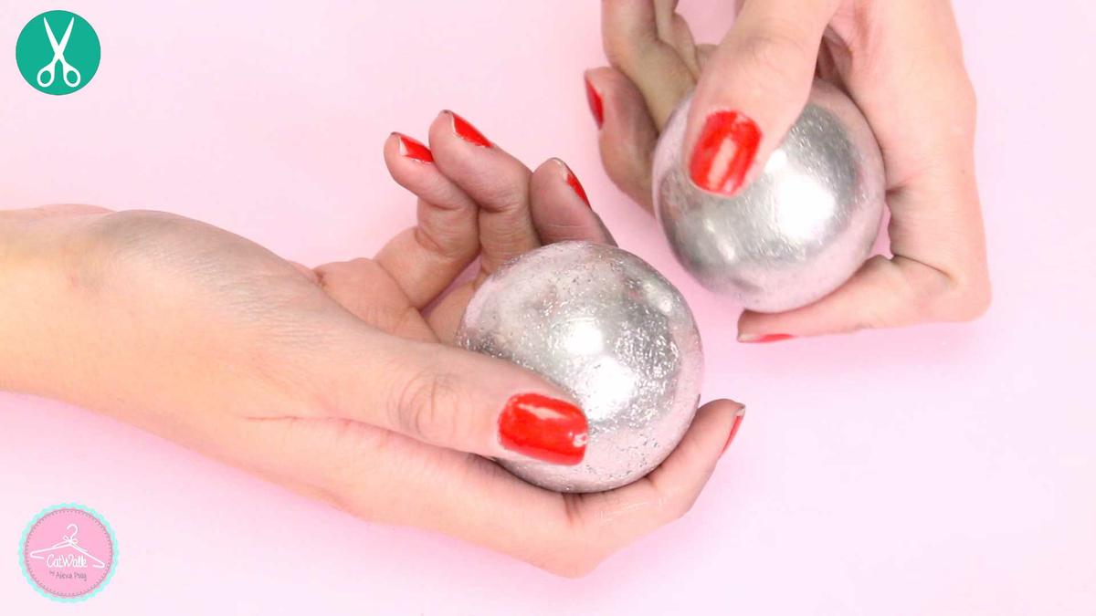 Esfera de aluminio terminadas