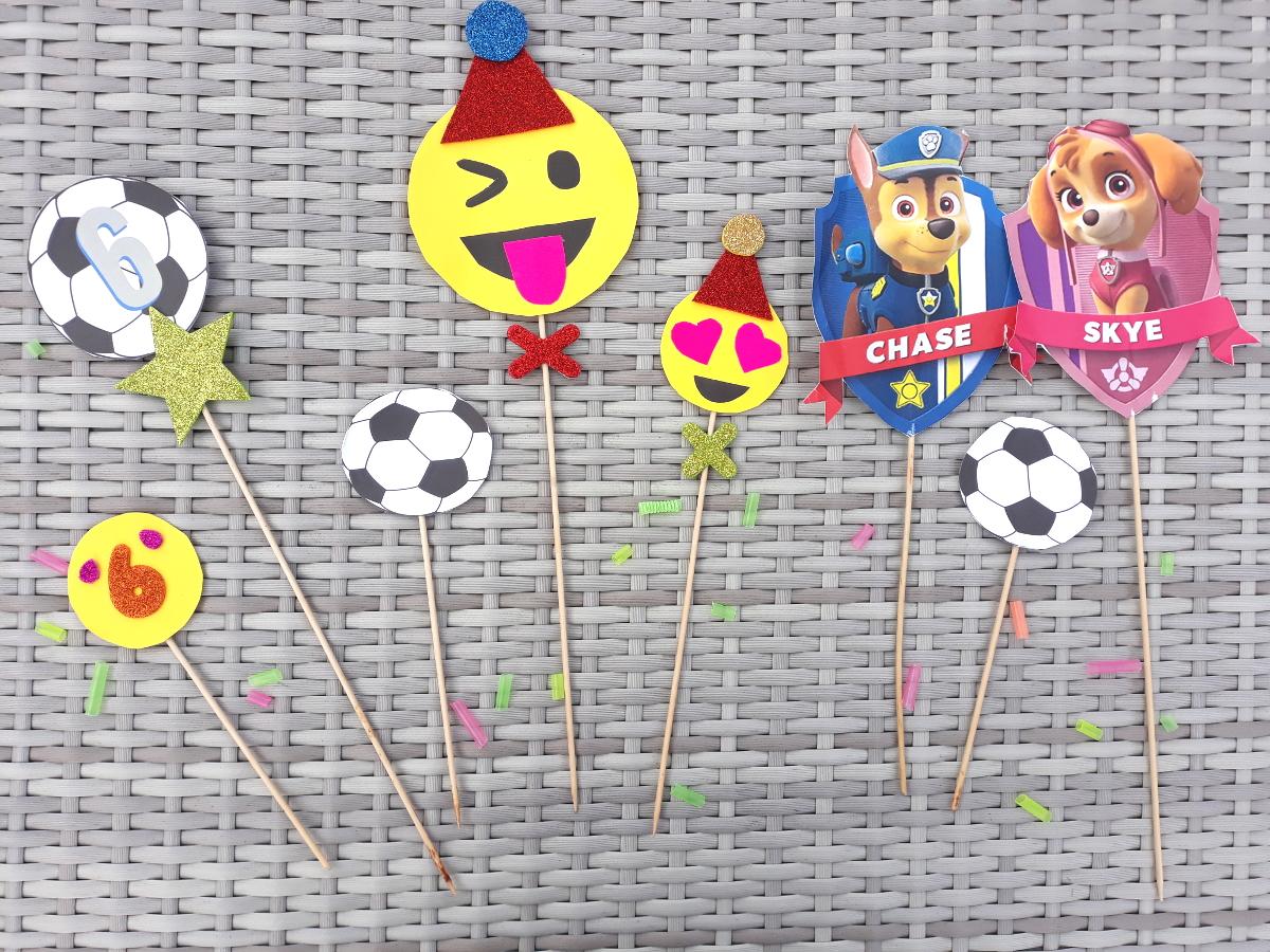 toppers para tartas infantiles