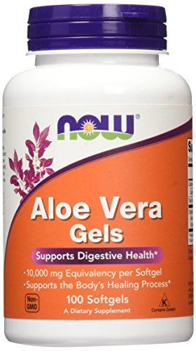 NOW Aloe Vera Gels, 10000mg,100 Softgels