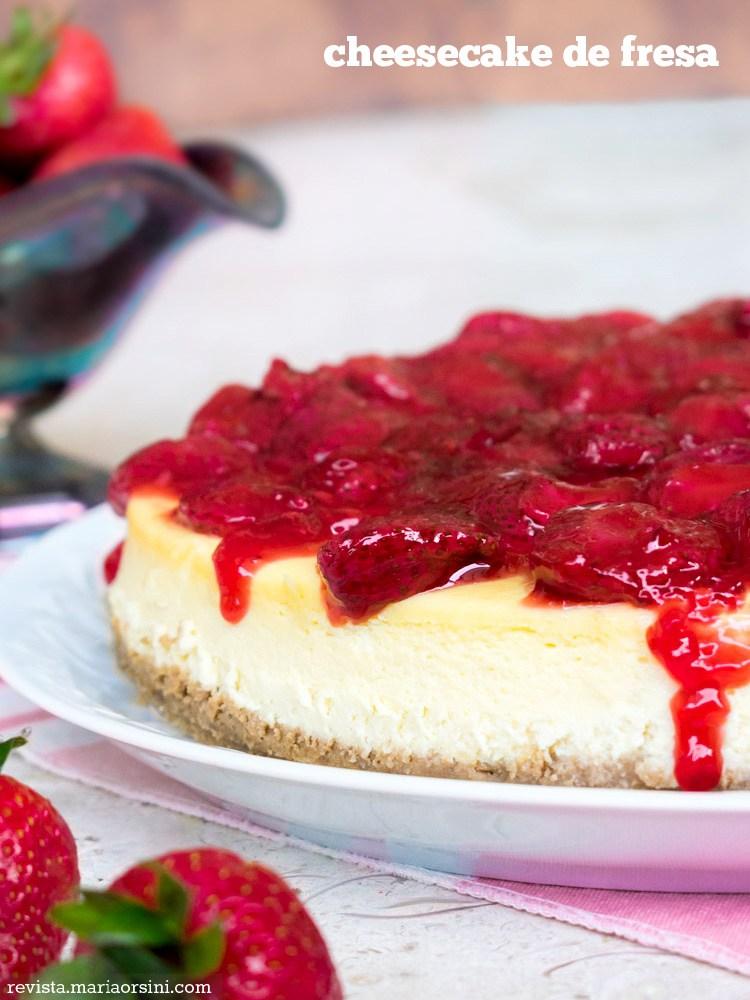 Cheesecake de fresa | Cocina