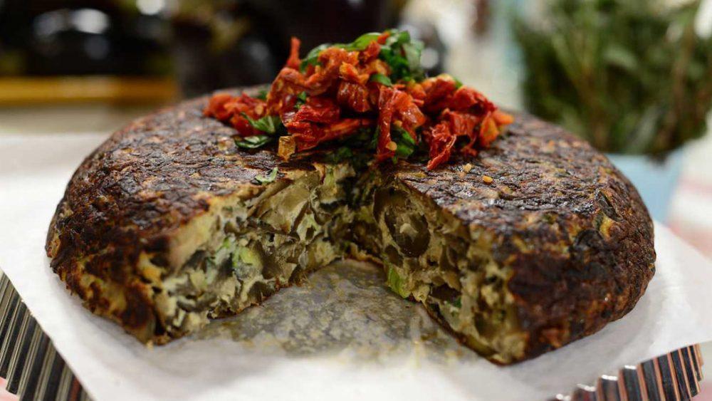 tortilla de berenjenas