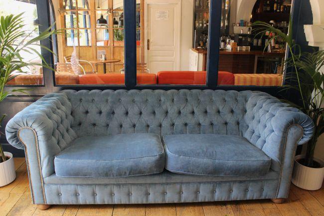 Gambas de Palamós en el Hotel Trías