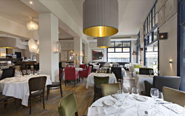 Gambas de Palamós en el Hotel Trías