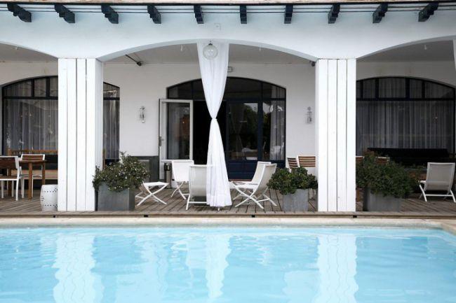 Gambas de Palamós en el Hotel Trías