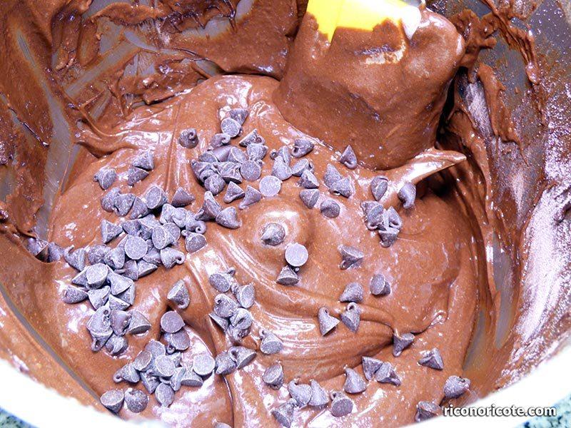 Galletas brownie de chocolate