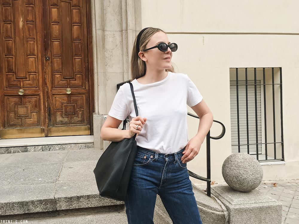 Trini |Levis jeans The Row t-shirt