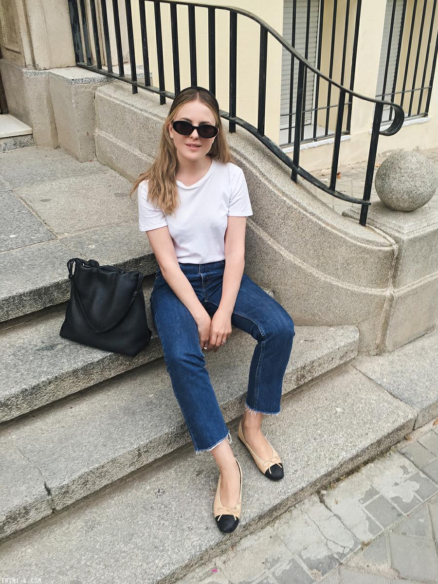 Trini |Levis jeans The Row t-shirt