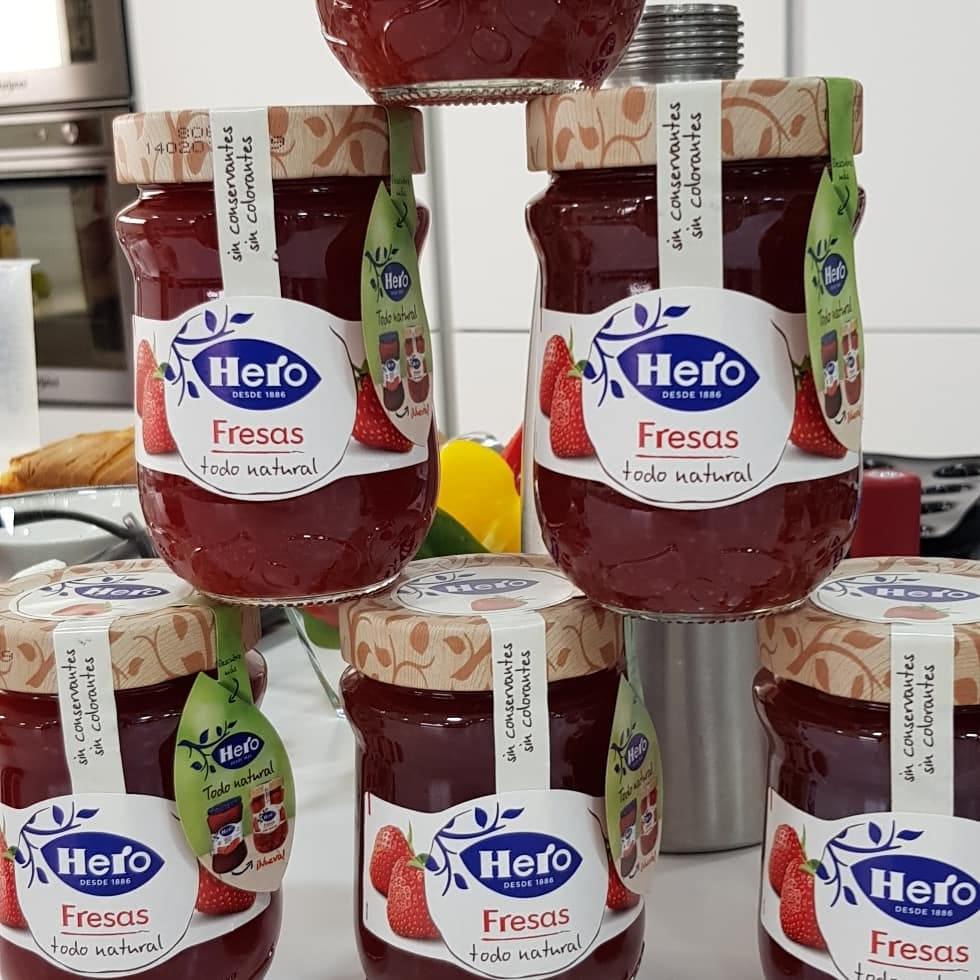 Confituras todo natural de Hero