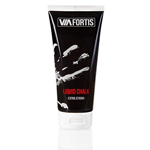 Magnesio Líquido de VIA FORTIS | Tubo de 200 ml de Tiza Líquida para el Gimnasio y Afuera, para Escalada, CrossFit, Calisthenics, Yoga y Más | Producto Económico, Larga Duración, para un Mejor Agarre