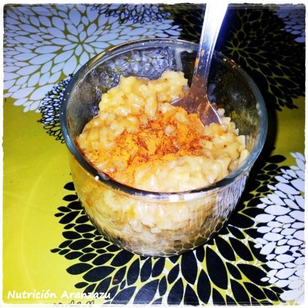 Arroz con leche vegetal