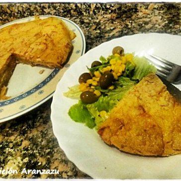 Tortilla de patata sin huevo