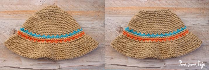 cómo tejer un sombrero de ganchillo para verano 