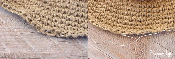 cómo tejer un sombrero de ganchillo para verano 