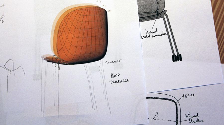 Objeto decorativo: Silla Beetle -03