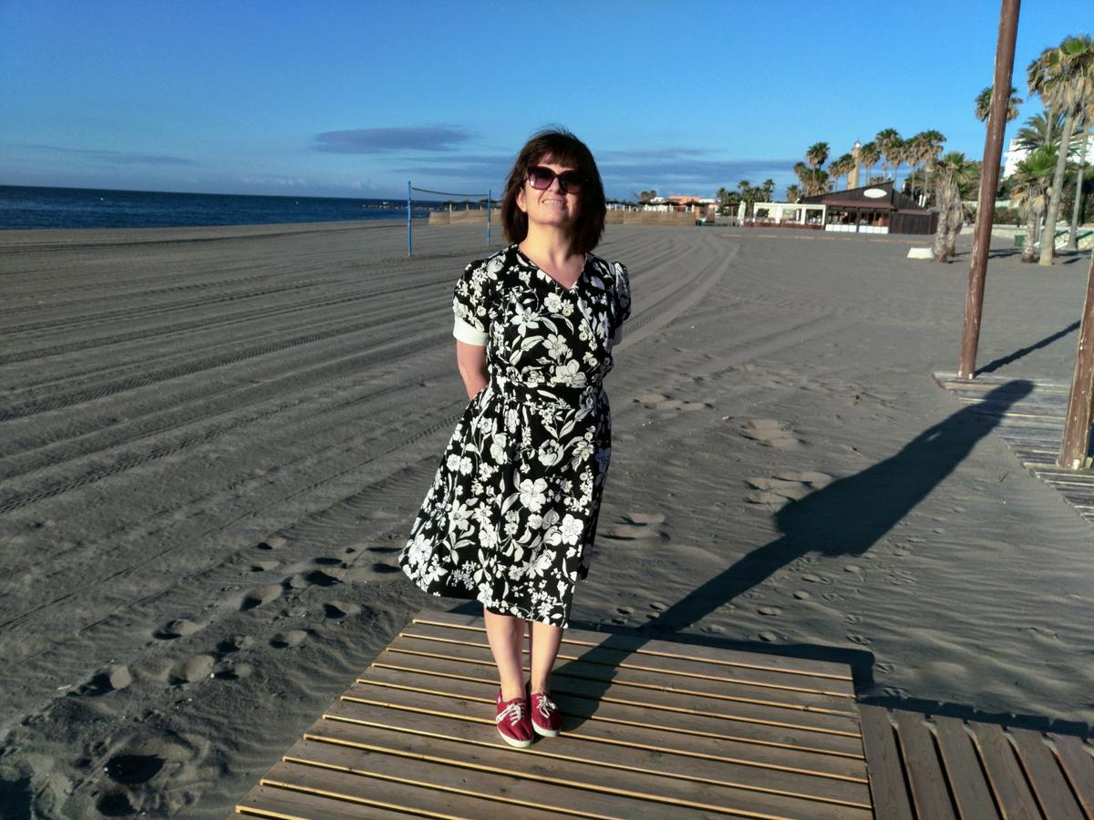 Vestido inspiración vintage