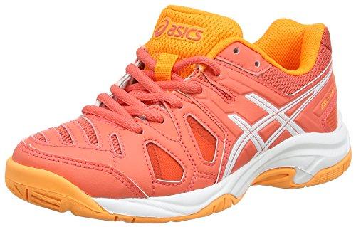 Asics Gel-Game 5 GS, Zapatillas de Tenis Unisex Niños, Naranja (Coralicious/White/Orange Pop 3001), 32.5 EU