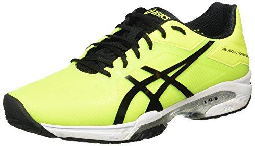 Asics Gel-Solution Speed 3, Zapatillas de Tenis para Hombre, Multicolor (Safety Yellow/Black/White), 40.5 EU