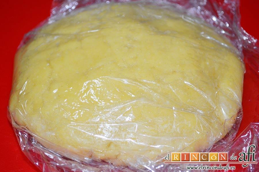 Tarta de manzana clásica, preparar la masa brisa