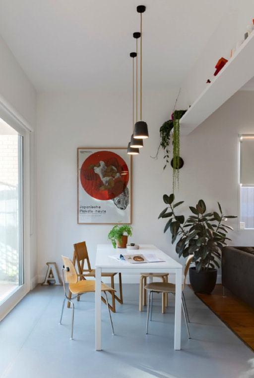 plantas colgantes para dummies sobre viga