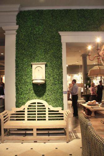 decorar con vegetación artificial