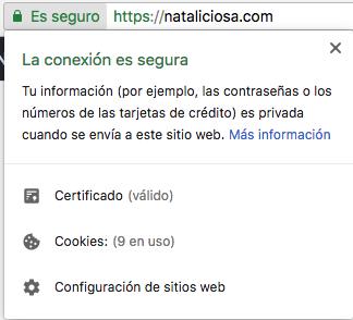 como tener un blog seguro en 2018 por la penalizacion de google con los certificados ssl