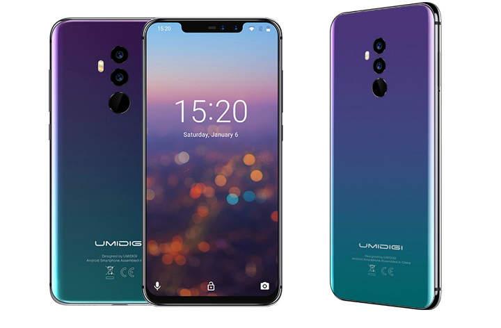 UMIDIGI Z2 analisis reseña review en español de este móvil de 6.2 pulgadas con 6GB RAM, CPU Helio P23 Octa Core, 64GB de almacenamiento, cuatro cámaras de 16MP+8MP Quad Cam y batería de 2850mAh con carga rápida especificaciones precio y opinión