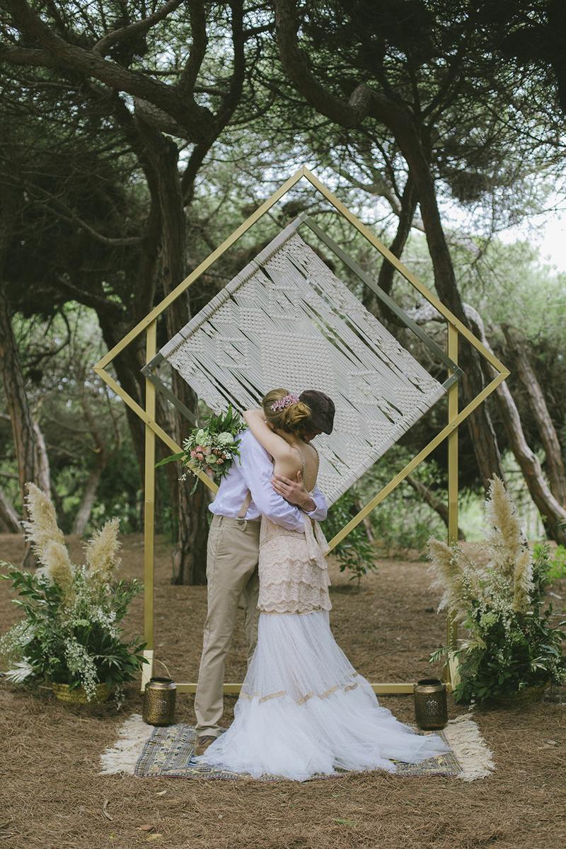 Macramé Boda Bohemia
