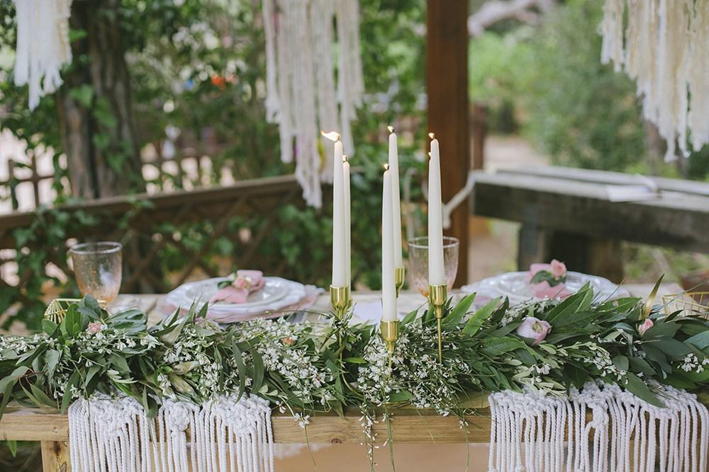 Macramé Boda Bohemia