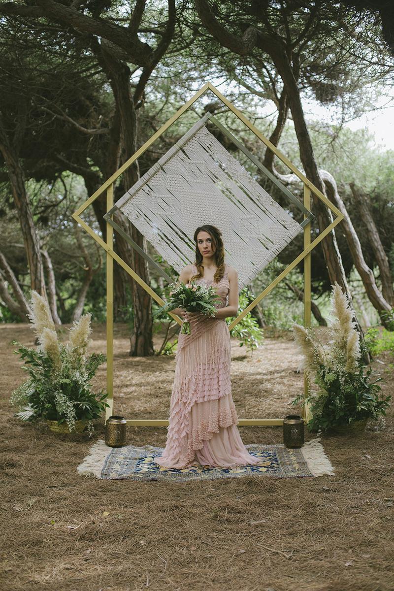 Macramé Boda Bohemia