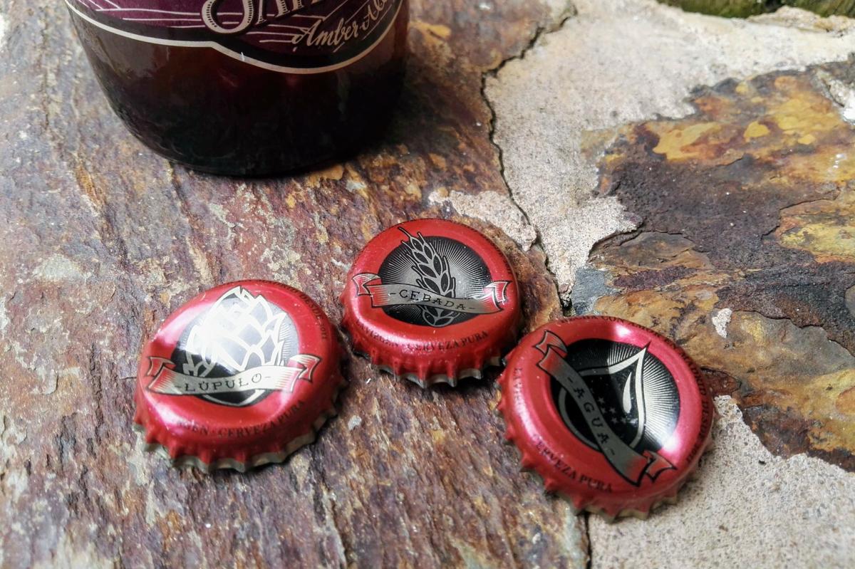 Chapas de Cerveza la Virgen Jamonera