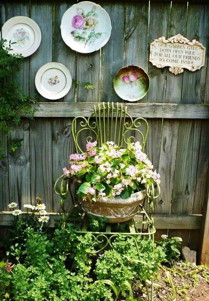 Ideas reutilizadas para maceteros de jardín originales