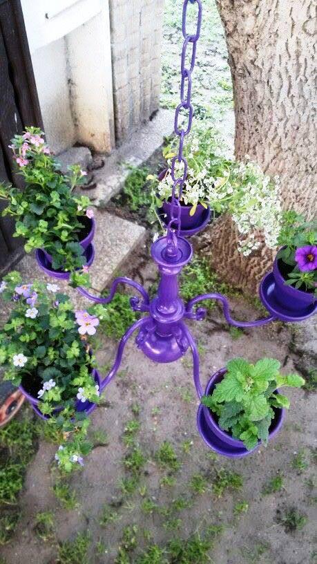 Ideas reutilizadas para maceteros de jardín originales