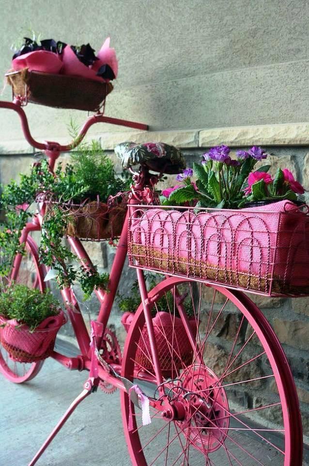 Ideas reutilizadas para maceteros de jardín originales