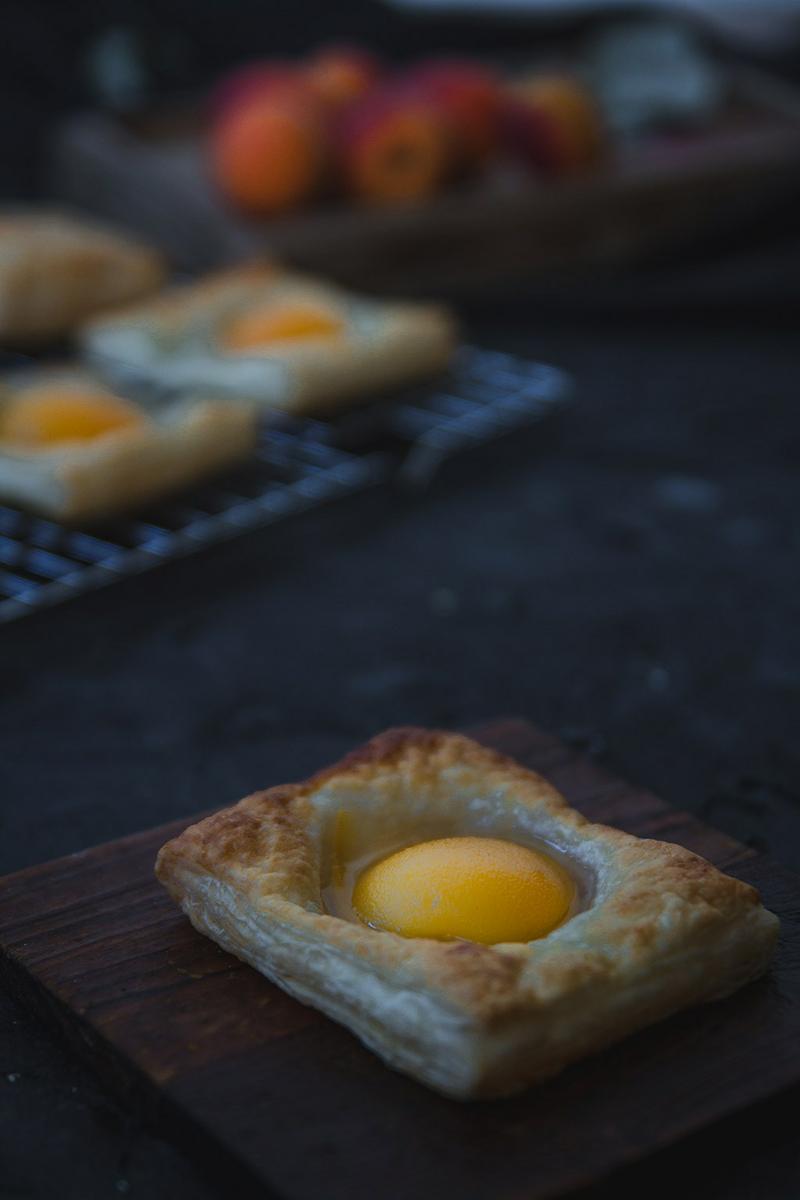 albaricoques tartaletas