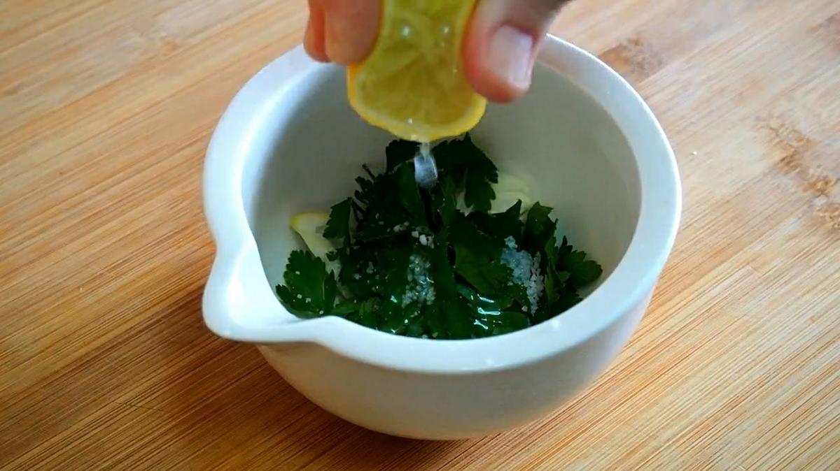 garbanzos con puntillitas paso a paso