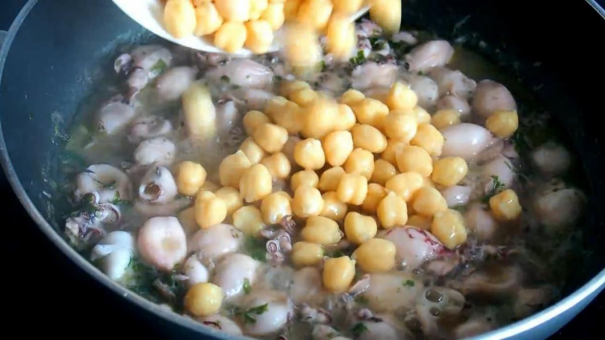 garbanzos con puntillitas receta 3