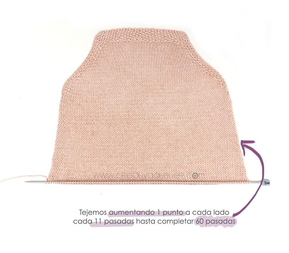 Como hacer un Top de Punto con Volante de Bebé - Tutorial y Patrón Gratis